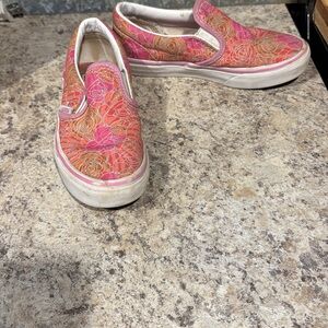 Girls flower vans